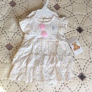 One piece dress with hat